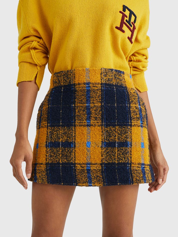 Tommy Hilfiger THL Tartan Tailored Women's Skirts Multiple | iHcOwPAuK5RW