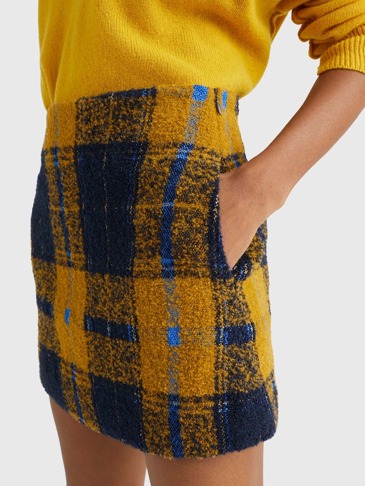 Tommy Hilfiger THL Tartan Tailored Women's Skirts Multiple | iHcOwPAuK5RW