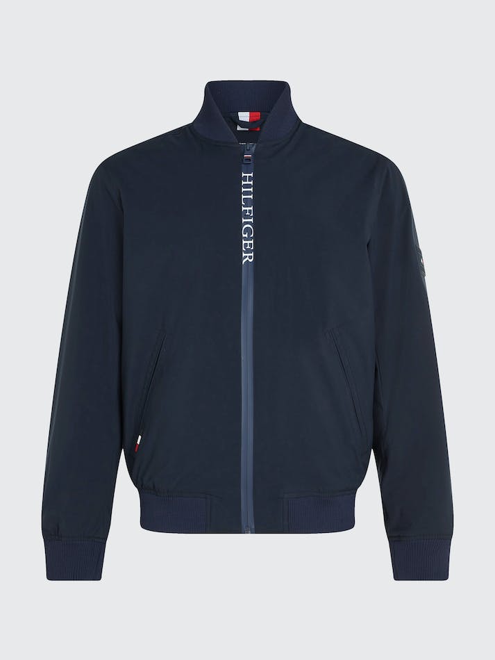 Tommy Hilfiger TH Protect Water Repellent Bomber Men's Jackets Blue | gnPZAtuKPfgQ