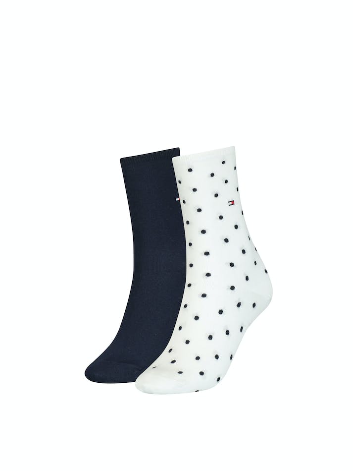 Tommy Hilfiger TH Socks Dot Women\'s Socks White | YOiQCZO0FNXa