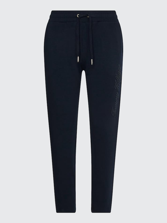 Tommy Hilfiger Tapered Fit Ankle Grazer Women's Jogger Blue | y6aWwjbfNSMp