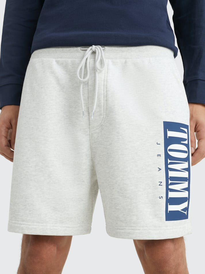 Tommy Jeans Terry Men's Shorts Silver Grey | PItoNYkz6bFd