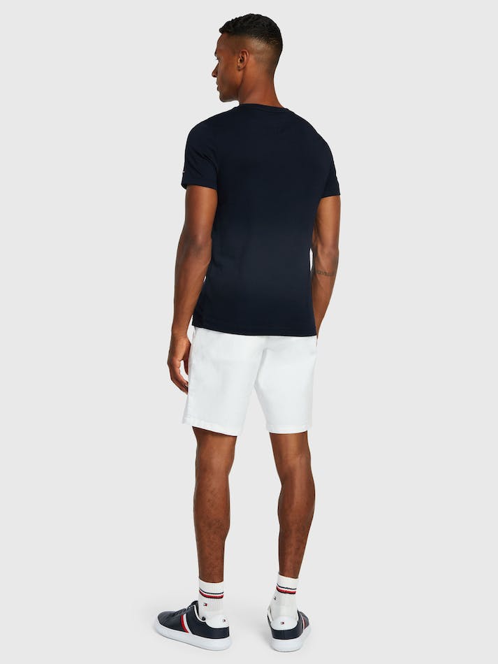 Tommy Hilfiger Text Corp Men's T Shirts Blue | zWH4vunJOf72