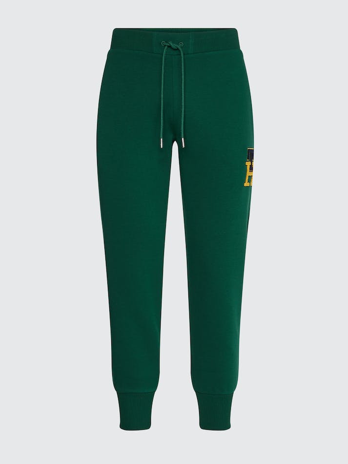 Tommy Hilfiger Th Monogram Relaxed Fit Men's Jogger Green | dUSIp0Y8PWNm