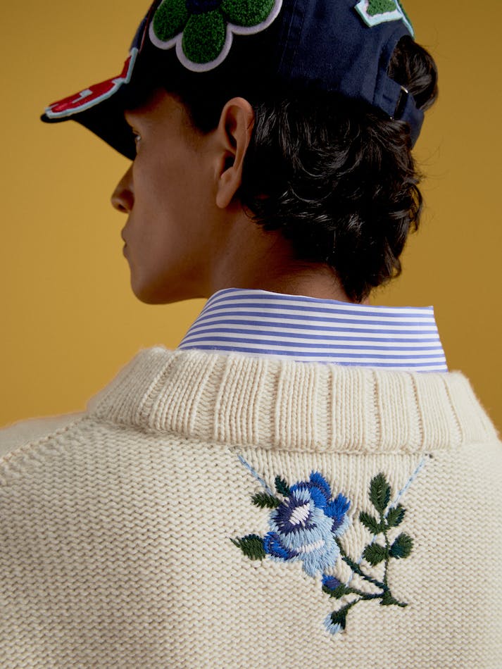 Tommy Hilfiger Th X Richard Quinn Wool Women's Jumpers White | L5dpcjdR3JGe