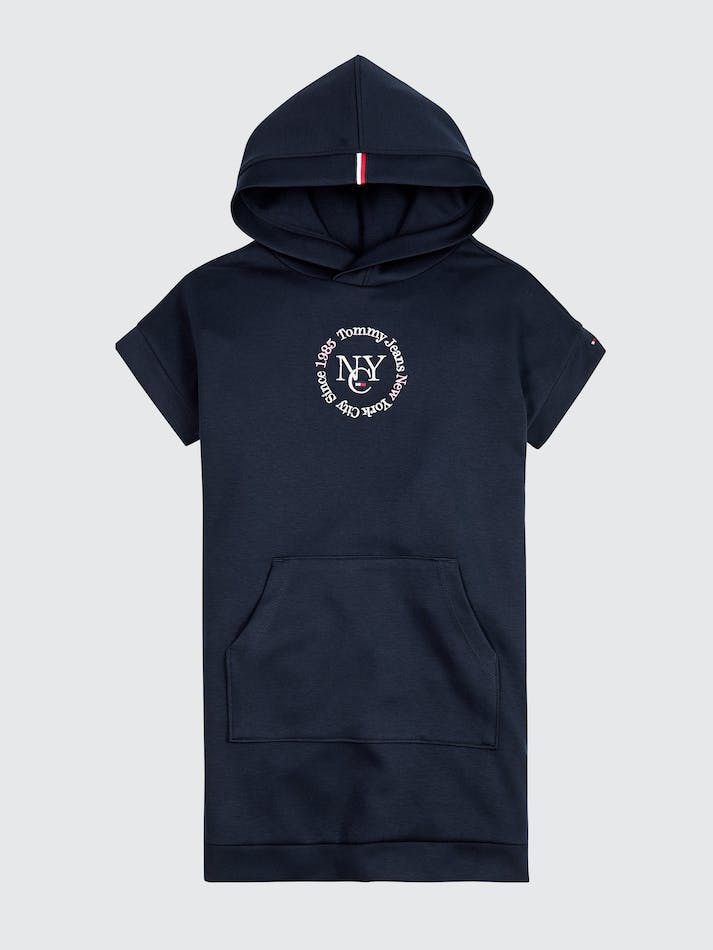 Tommy Hilfiger Timeless Hoodie Kids\' Dress Blue | dXAs5UOMZocG