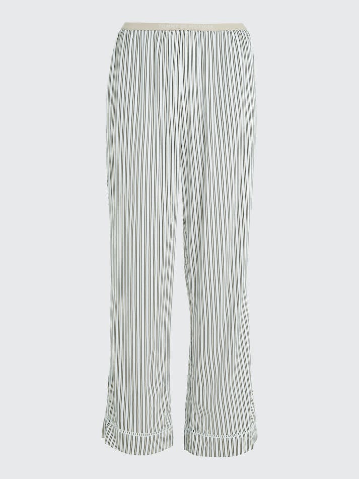 Tommy Hilfiger Tonal Logo Stripe Pyjama Women's Loungewear Stripes | GKejfK7vTh8D