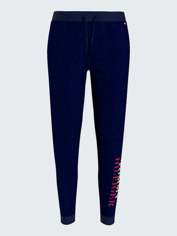 Tommy Hilfiger Ultra Soft Logo Women's Jogger Blue | VgJCXuHO5YSY