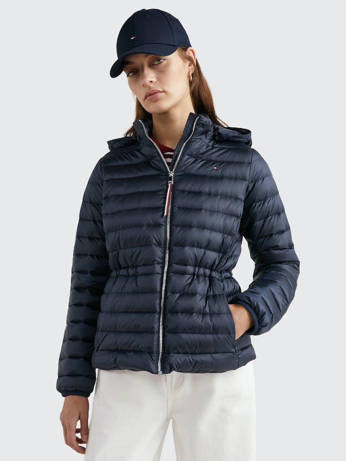 Tommy Hilfiger Water Repellent Down Puffer Women\'s Jackets Blue | Vw91vsBCcqFl