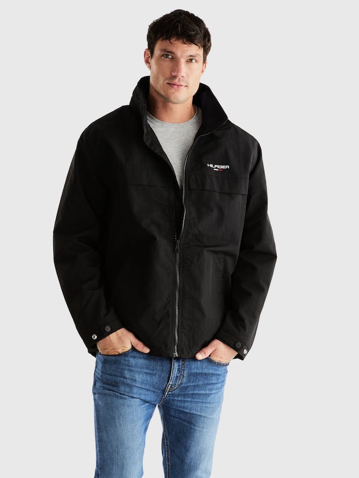 Tommy Hilfiger Yacht Men\'s Jackets Black | gnTL1xzilZQS