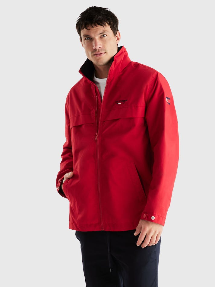 Tommy Hilfiger Yacht Men's Jackets Red | 1ylDOfv4lkT4