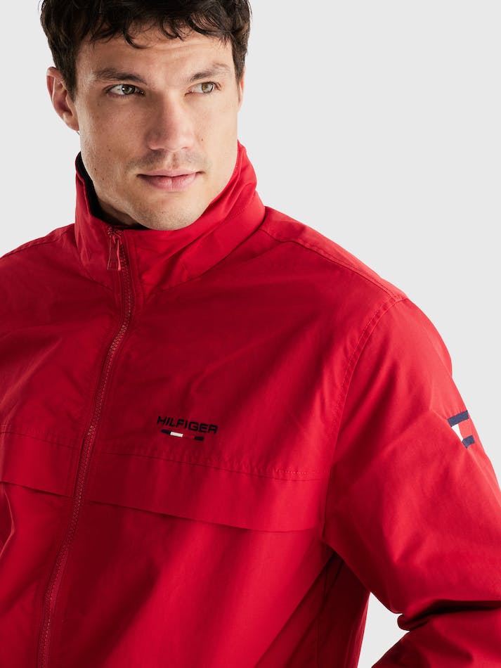 Tommy Hilfiger Yacht Men's Jackets Red | 1ylDOfv4lkT4