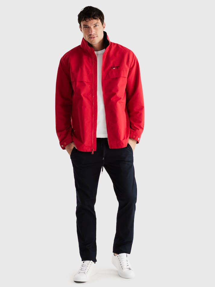 Tommy Hilfiger Yacht Men\'s Jackets Red | 1ylDOfv4lkT4