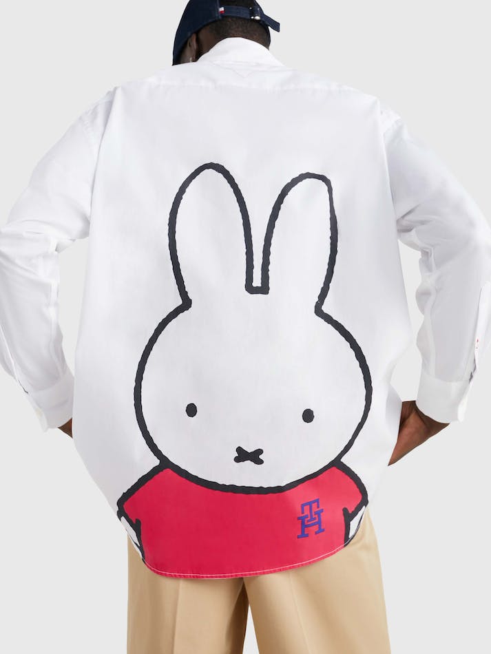 Tommy Hilfiger x Miffy Boyfriend Fit Men's Shirts White | TiAfNm7695cS