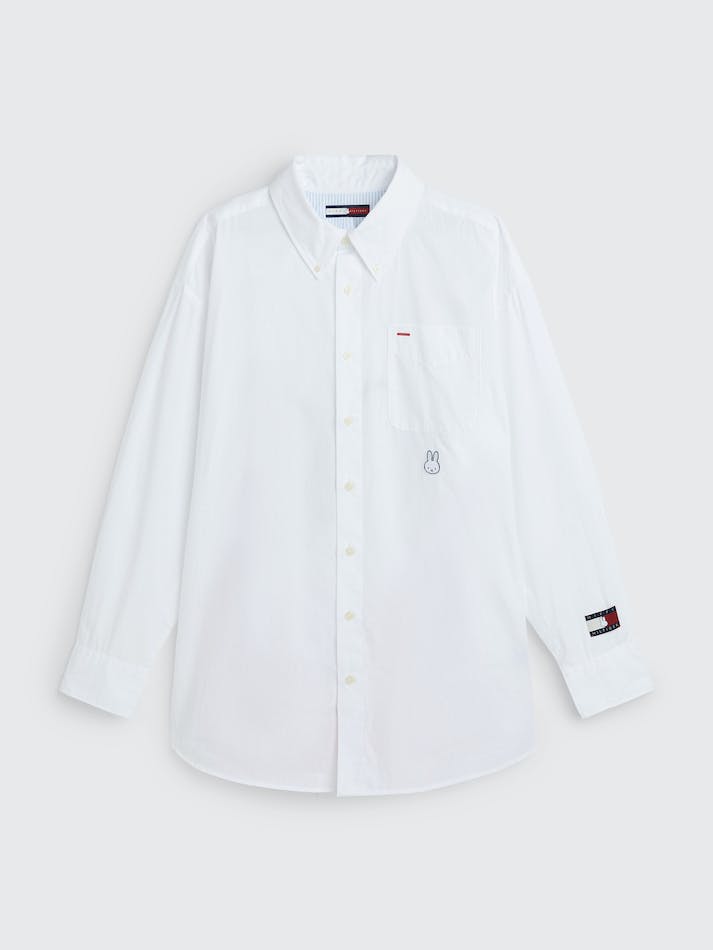 Tommy Hilfiger x Miffy Boyfriend Fit Men's Shirts White | TiAfNm7695cS