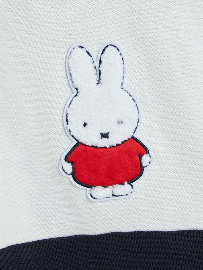 Tommy Hilfiger x Miffy Colour-Blocked Boxy Men's Polo Shirts White | Eg5XERPTh0X4