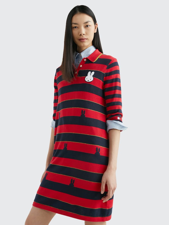 Tommy Hilfiger x Miffy Polo Sweater Women's Dress Red | eqgKQT3ZUCHg