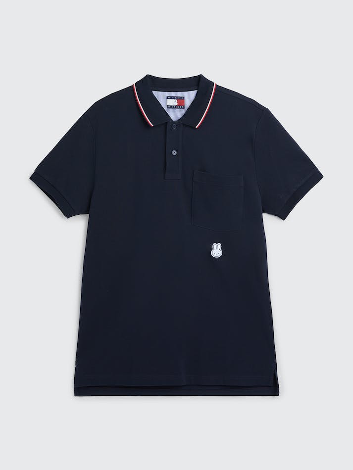 Tommy Hilfiger x Miffy Reg Polo Men's Polo Shirts Blue | uZw4emFlxQ8x