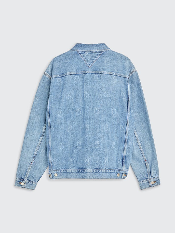 Tommy Hilfiger x Miffy Relaxed Denim Men's Jackets Indigo Blue | ewfrouYpWpp5