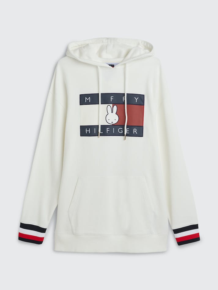 Tommy Hilfiger x Miffy Relaxed Fit Men's Hoodie White | isJodDXenIxr