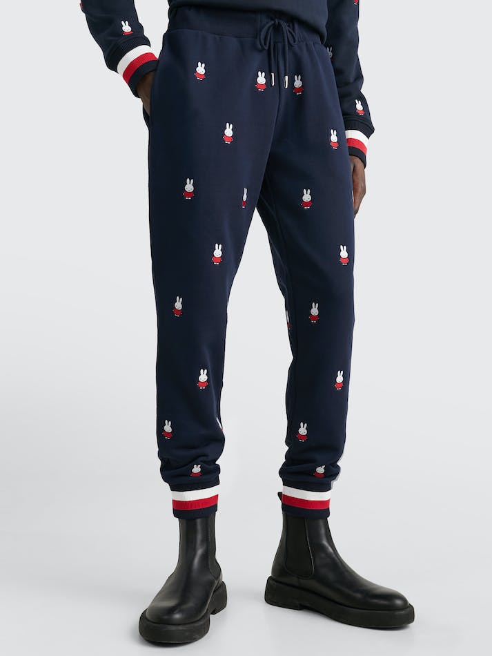 Tommy Hilfiger x Miffy Relaxed Fit Men's Jogger Blue | 0TKL815Ke8Iy