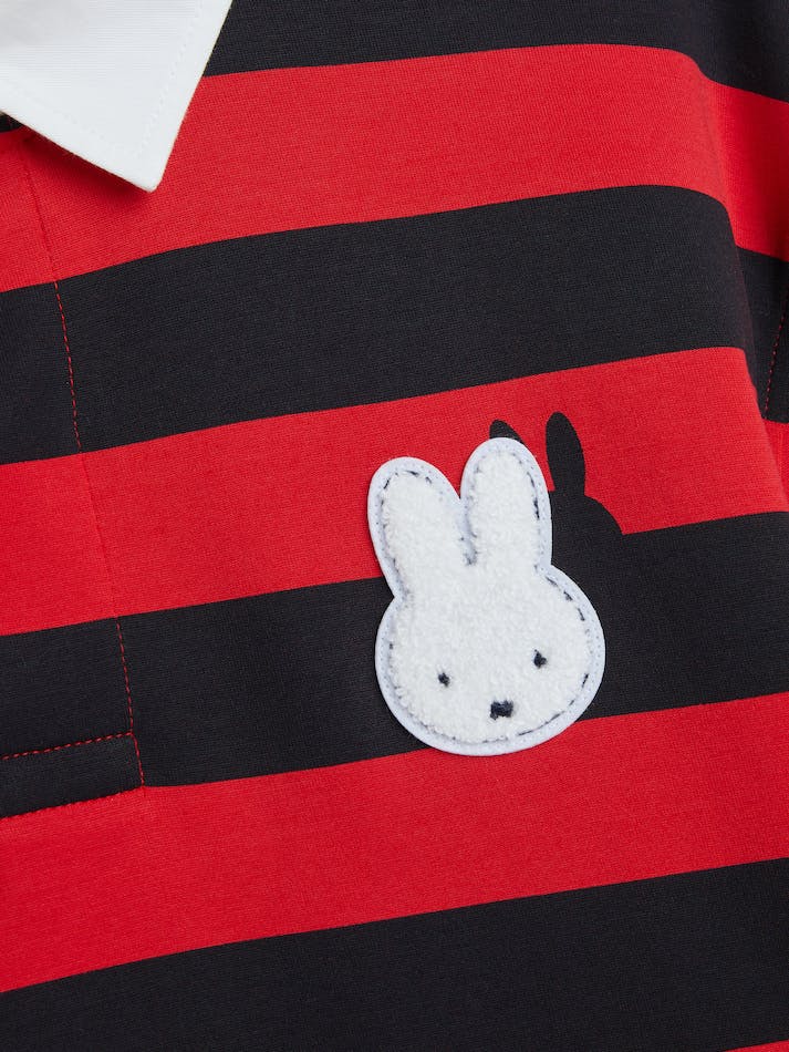 Tommy Hilfiger x Miffy Relaxed Rugby Men's Shirts Red | N7jXkrf0q55A