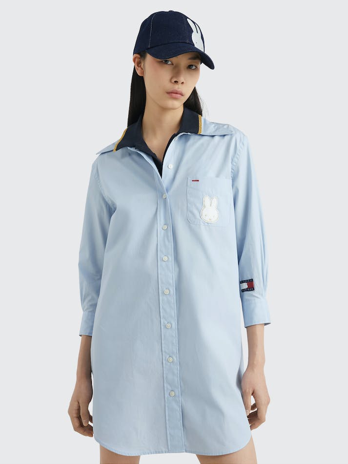 Tommy Hilfiger x Miffy Shirt Women's Dress Blue | O6i9vVkmWh9r