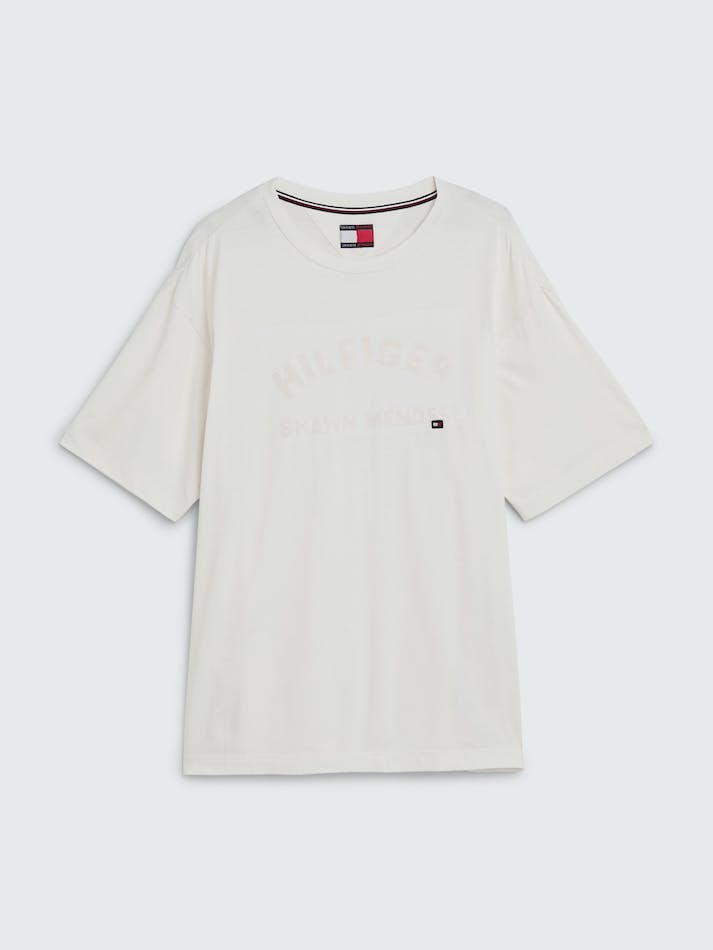 Tommy Hilfiger x Shawn Mendes Archive Fit Men's T Shirts White | ICtDxlutNbyO