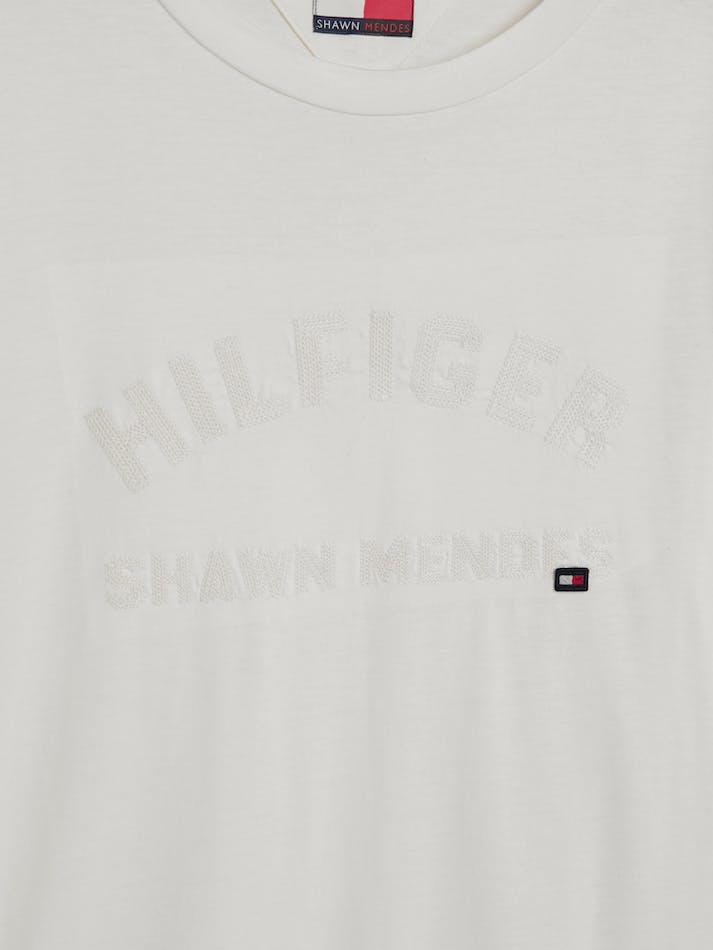 Tommy Hilfiger x Shawn Mendes Archive Fit Men's T Shirts White | ICtDxlutNbyO