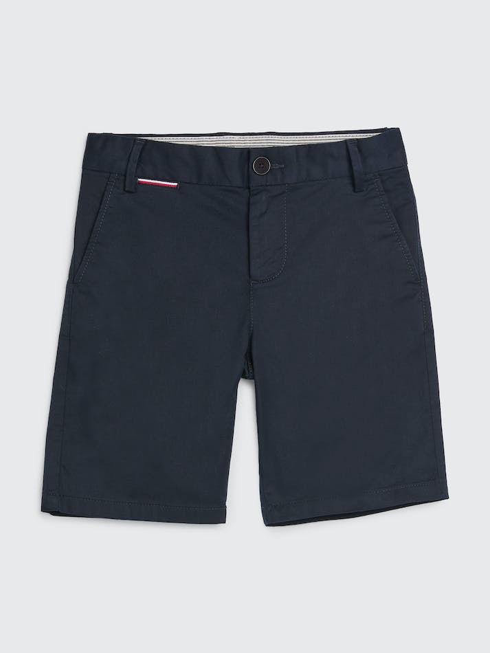 Tommy Hilfiger 1985 Essential Chino Kids' Shorts Blue | PrQ6nwzNAL3n