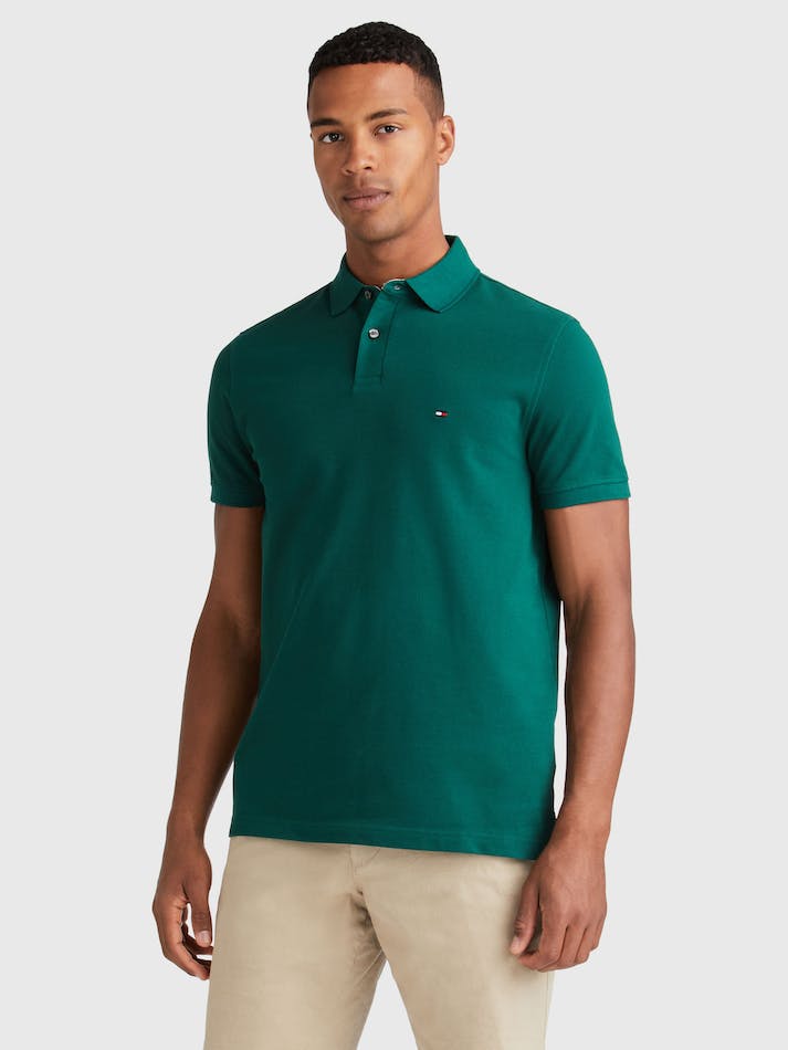 Tommy Hilfiger 1985 Regular Men's Polo Shirts Green | gy4rnq0g1Wto