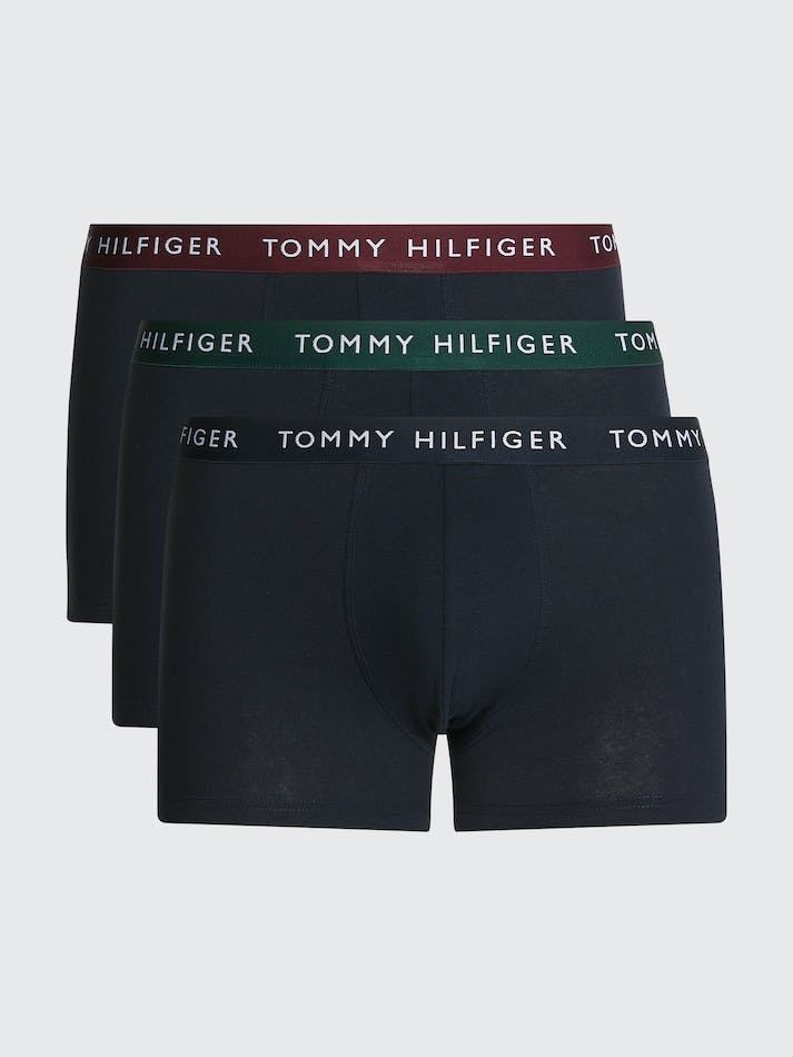 Tommy Hilfiger 3-Pack Essential Men's Underwear Dark Blue | CWc48CQLFZUa