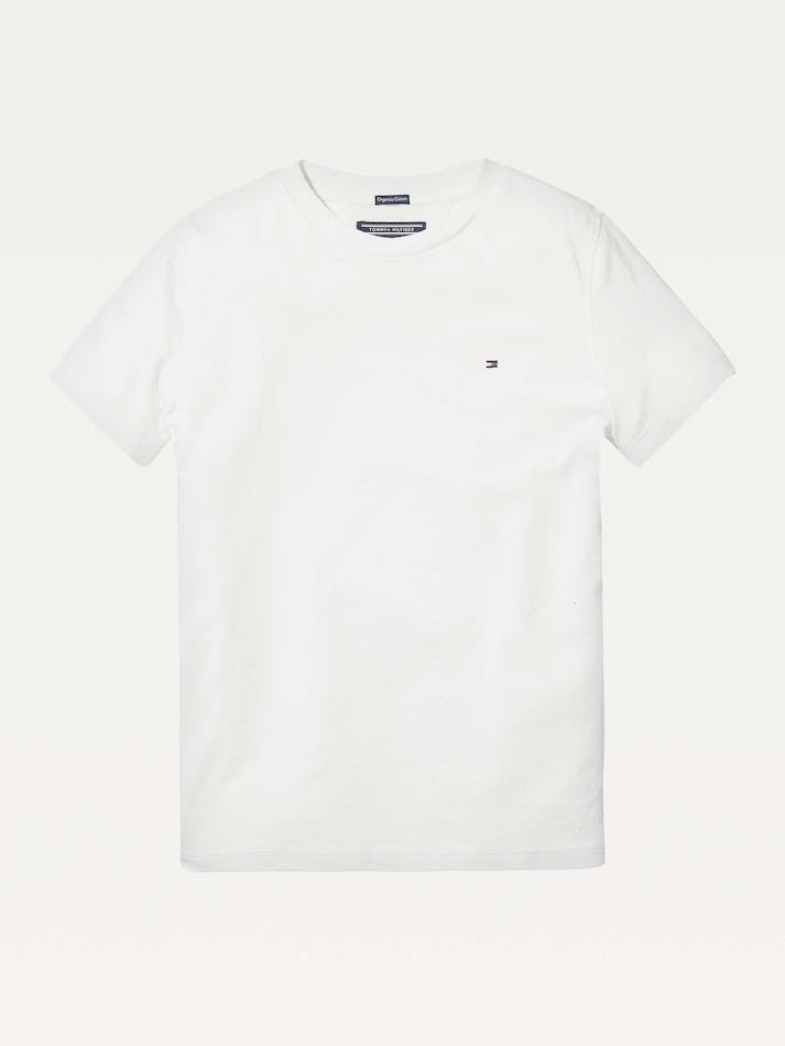 Tommy Hilfiger Boys 8-16 Boys Basic Crew Neck Kids' T Shirts White | NcwEk9kFPixh