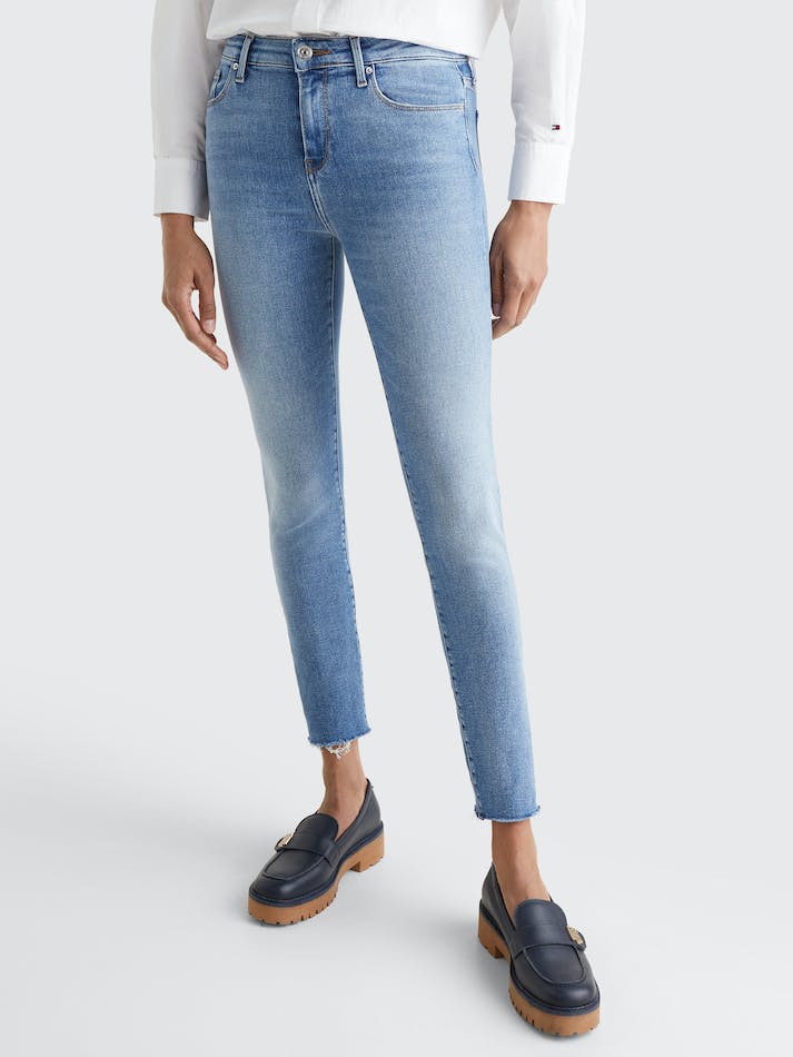 Tommy Hilfiger Como Mid Rise Skinny Women's Jeans Babe | qDQSVEJmYBuL