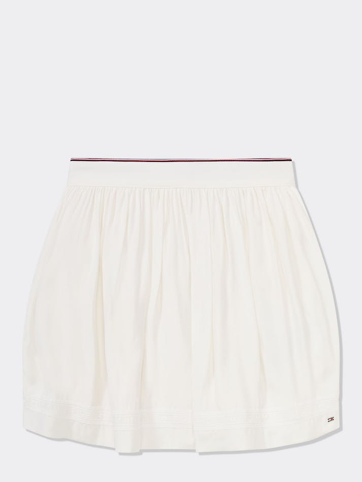 Tommy Hilfiger Girls 8-16 Ceremonial lace tape Kids' Skirts White | Z2hbAact9jpK