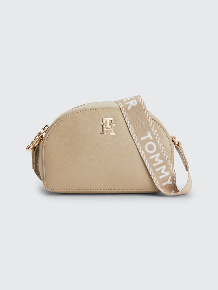 Tommy Hilfiger Half-Moon Camera Women's Bags Beige | swu1WvL3maHK