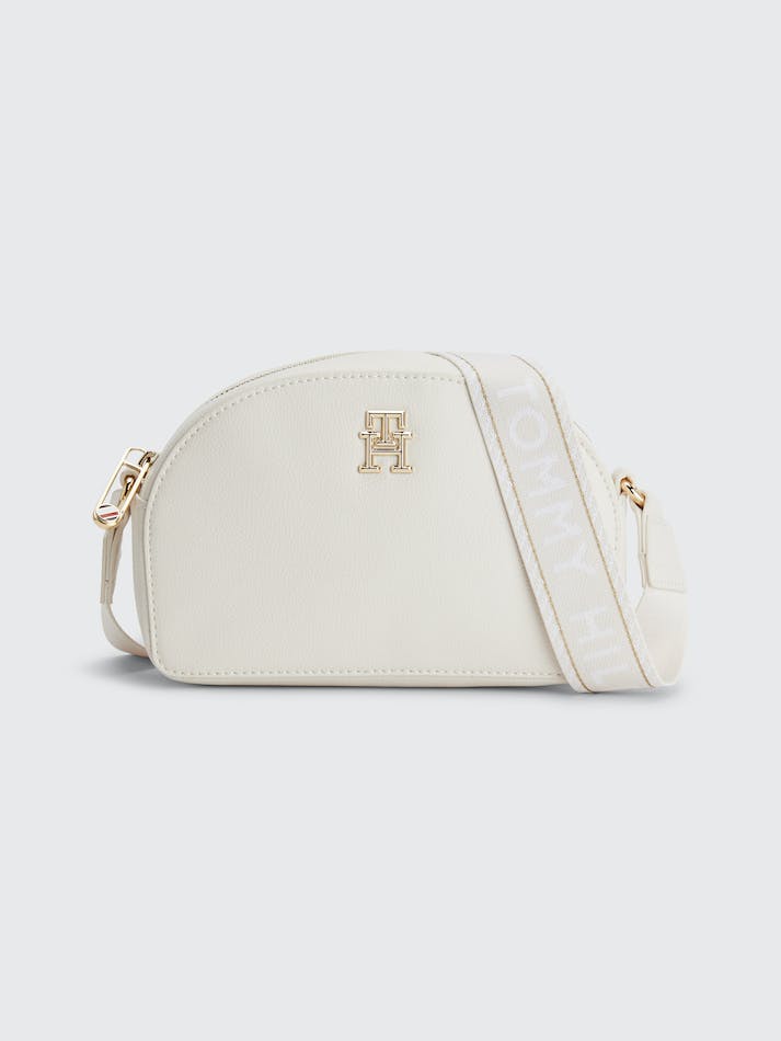 Tommy Hilfiger Half-Moon Camera Women's Bags White | vJC5u0fNpONi