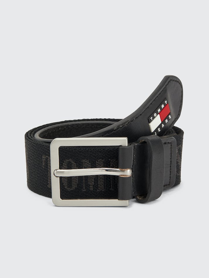 Tommy Hilfiger Heritage Signature Men's Belts Black | THELlew9o2x3