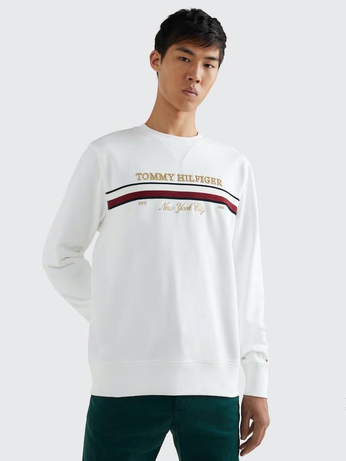 Tommy Hilfiger Icon Men's Sweatshirt White | OdZOzaldrbjk