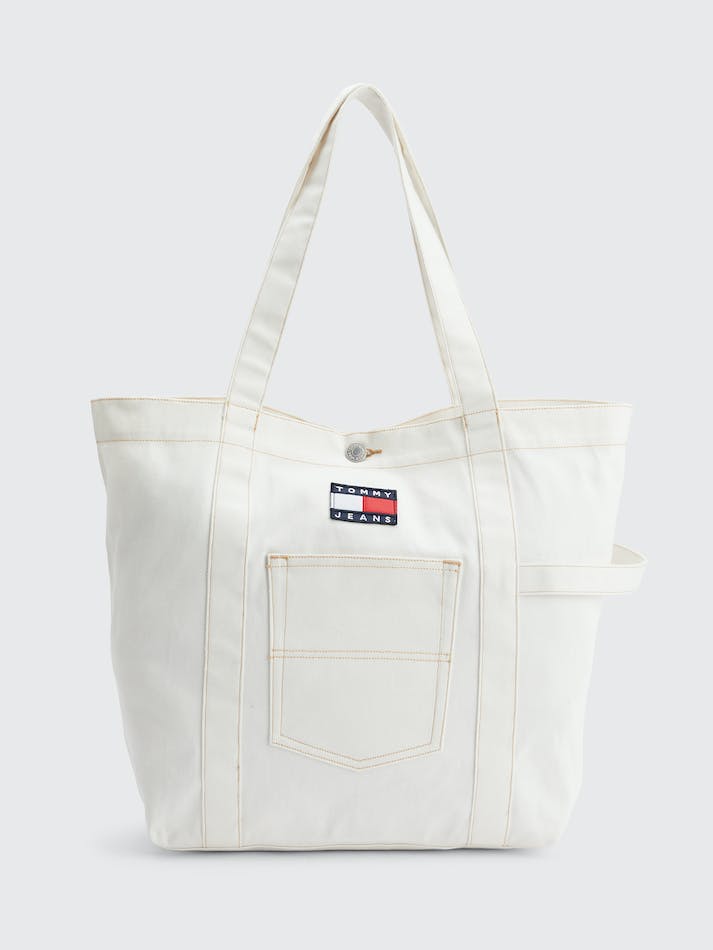 Tommy Hilfiger Large Heritage Men's Bags White | c54btn2d263L