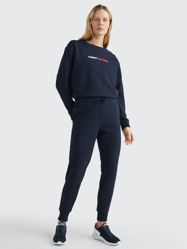 Tommy Hilfiger Sport Relaxed Fit Women's Sweatshirt Blue | AOiL1E1pztvT