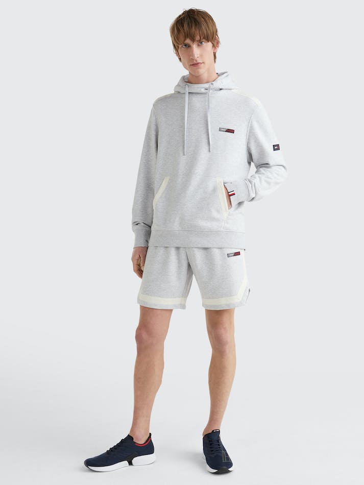 Tommy Hilfiger Sport TH Men's Hoodie Ice Heather | Gl54XZ8Arvzc